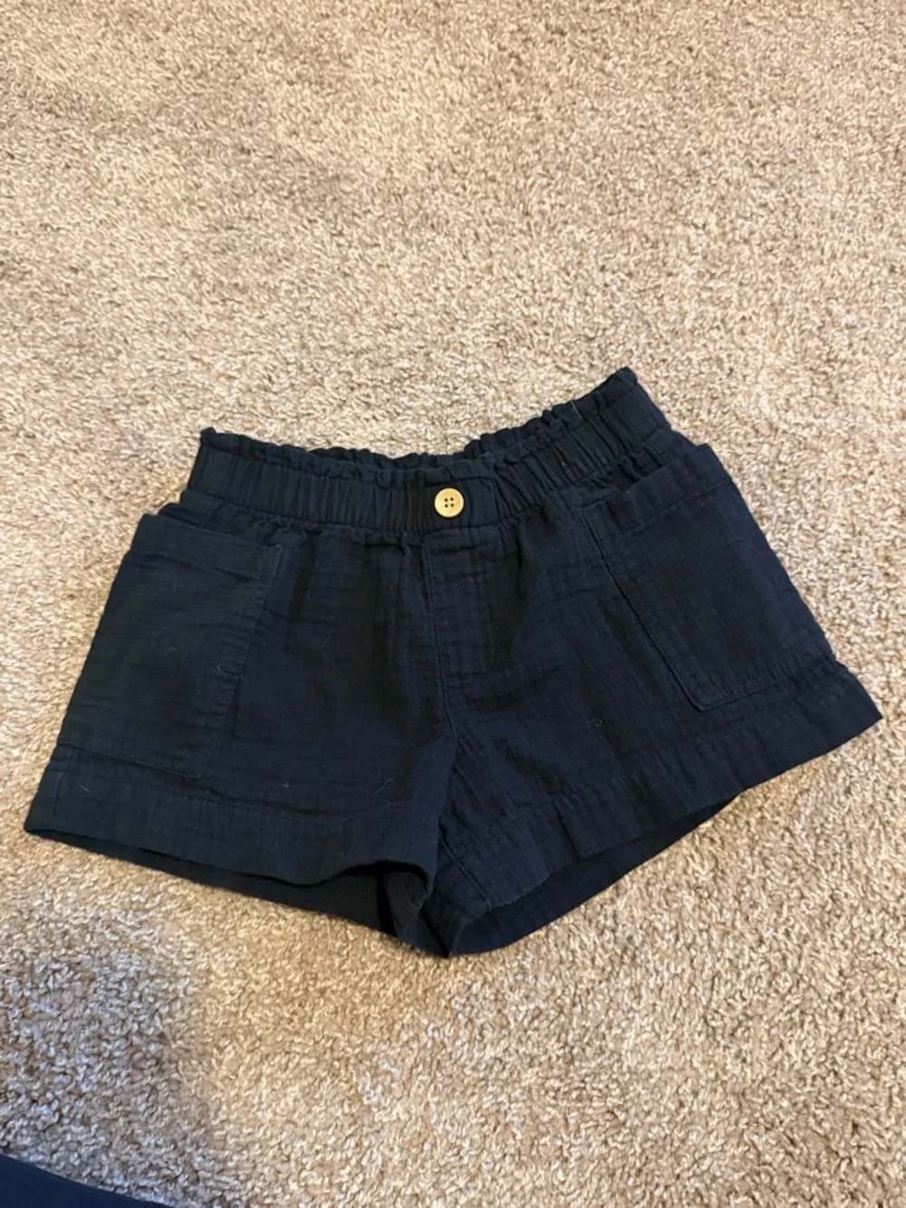 Old Navy Girls Gauze Shorts Size 8 M Soft Cotton Elastic Waist Summer Boho